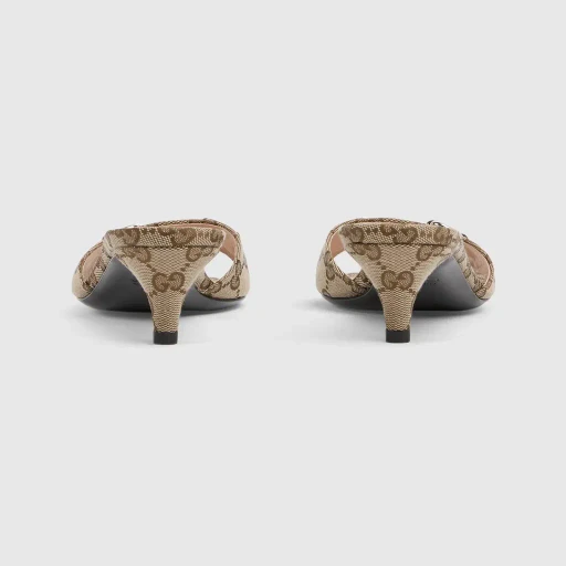 Slide Sandal With Horsebit