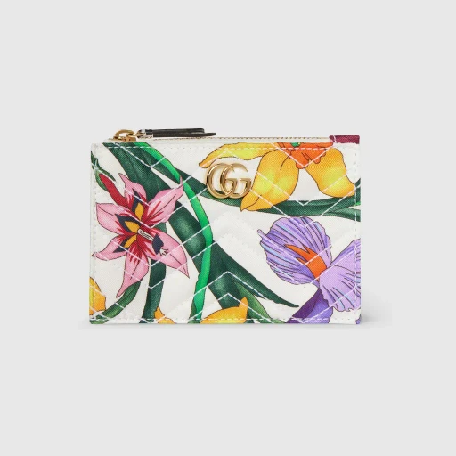 Gg Marmont Zip Key Pouch