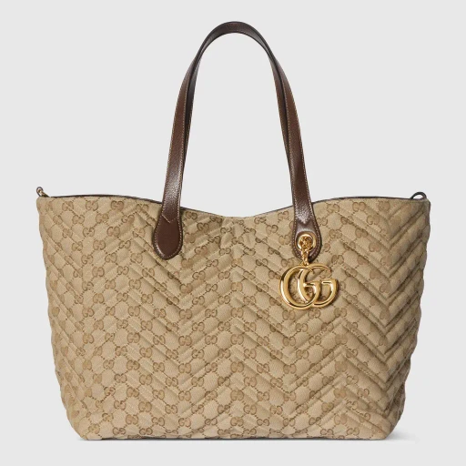 Gg Marmont Large Tote Bag