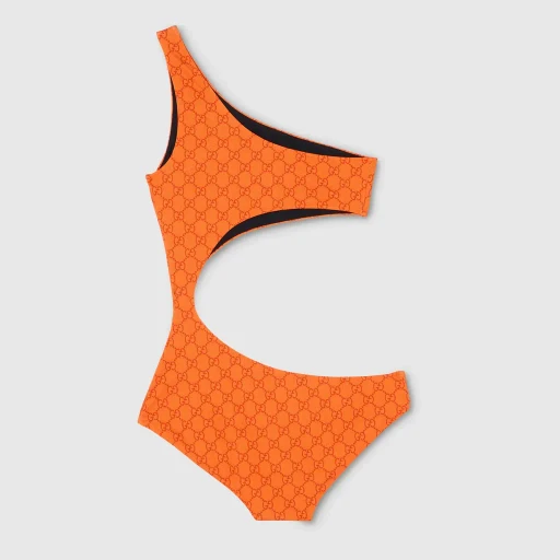 Printed Stretch Jersey Bodysuit
