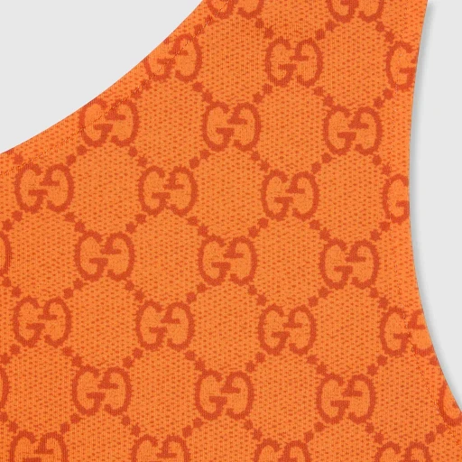 Printed Stretch Jersey Bodysuit