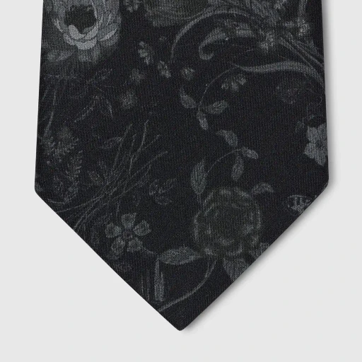 Printed Silk Tie