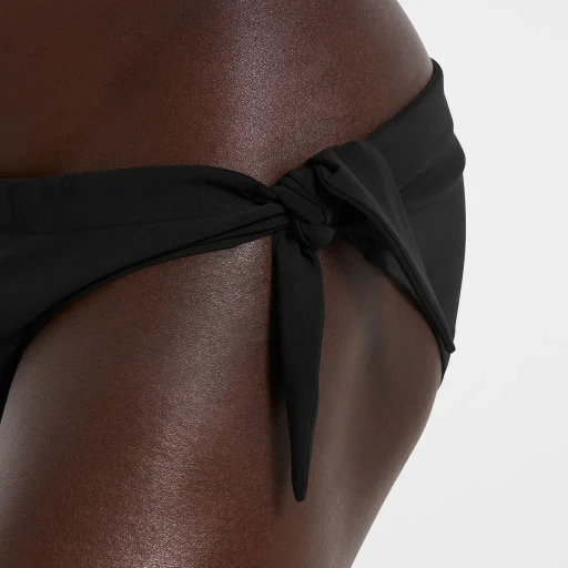 Stretch Jersey Swim Briefs With Knot