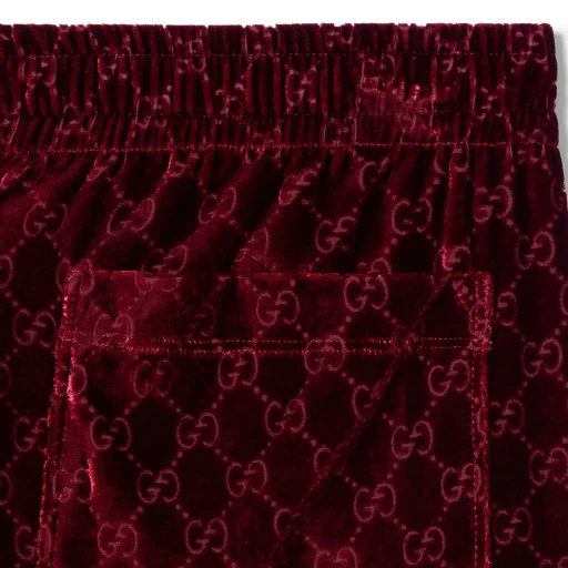 Gg Velvet Devoré Sportswear Pants