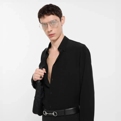 Silk CrÊPe De Chine Shirt