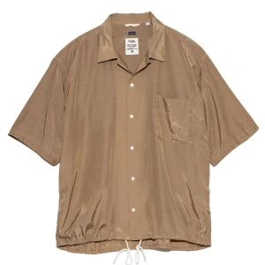Open Collar S/S Shirt