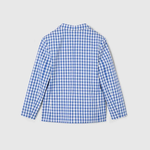 Children's Gingham Cotton Jacket