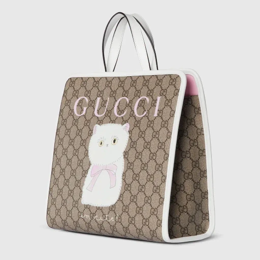 Children's Printed Gg Tote Bag