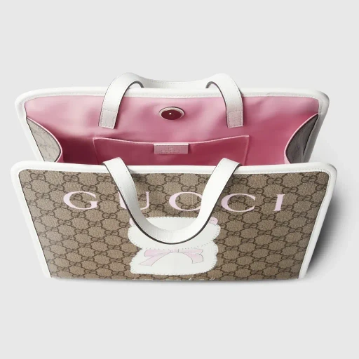 Children's Printed Gg Tote Bag
