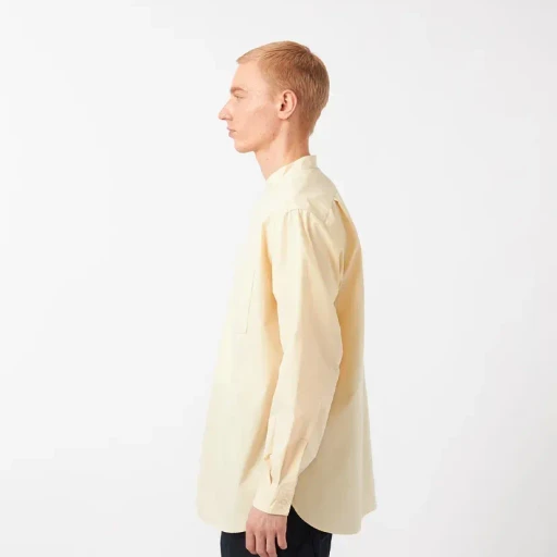 Band Collar Wind Shirt