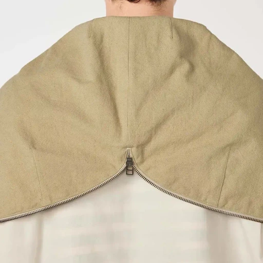 Nylon Twill Hooded Jacket