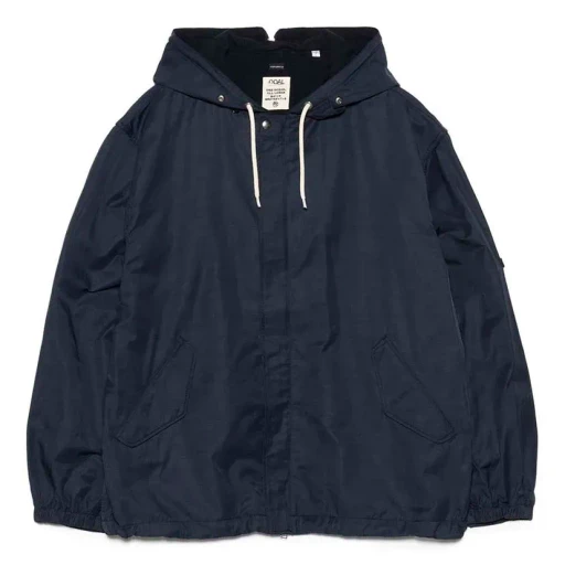 Nylon Twill Hooded Jacket