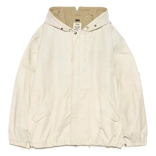 Nylon Twill Hooded Jacket