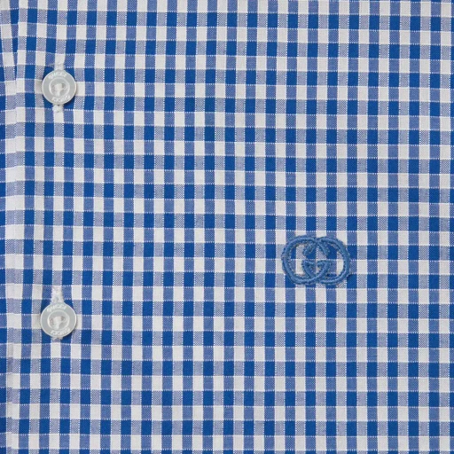 Baby Gingham Cotton Shirt