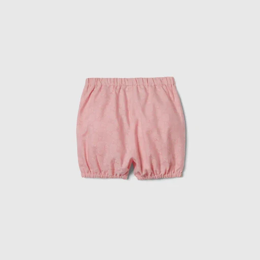 Baby Gg Cotton Jacquard Shorts