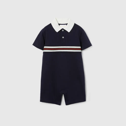Baby Cotton One-Piece With Web