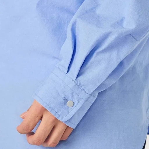 Band Collar Wind Shirt