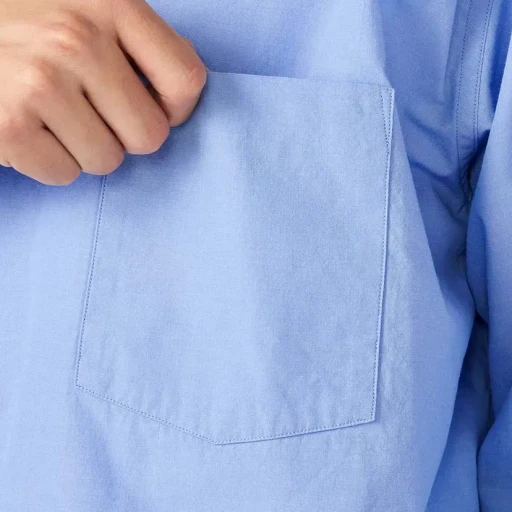 Band Collar Wind Shirt