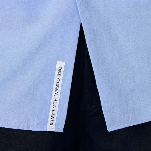 Band Collar Wind Shirt