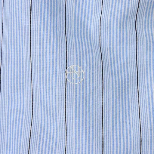 Regular Collar Stripe Wind Shirt