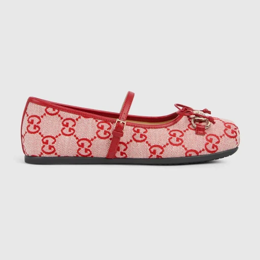 Children's Ballet Flat With Horsebit