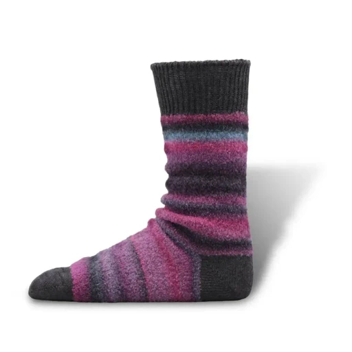 Alpaca Ombre Boucle Socks