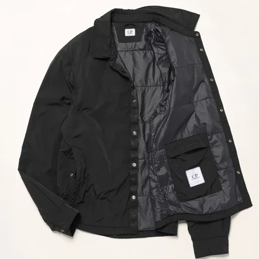Overshirt Padded In Chrome-R