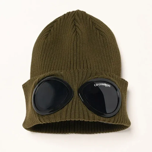Cotton Goggle Beanie