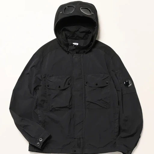 Flatt Nylon Mixed Goggle Overshirt