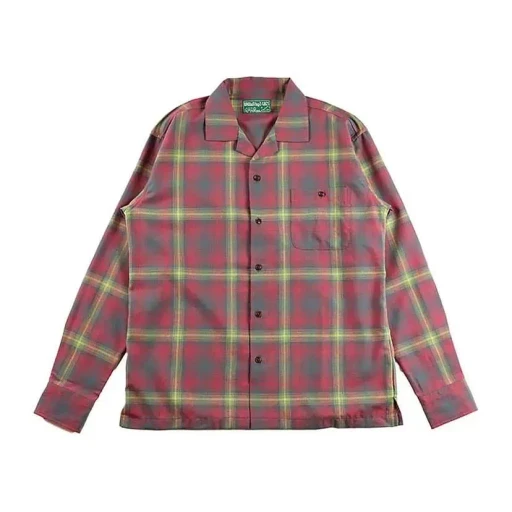 Open Collar L/S