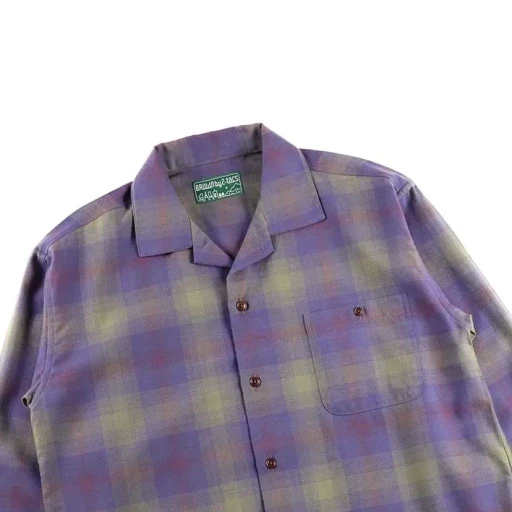 Open Collar L/S