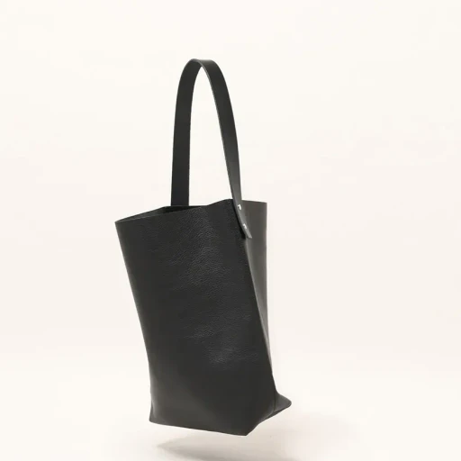 Baguette Tote - Shrink Leather
