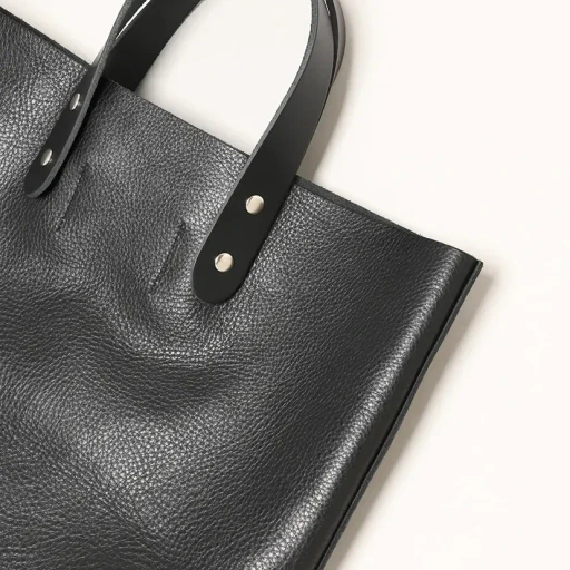 Delivery Tote Small - Shrink Leather