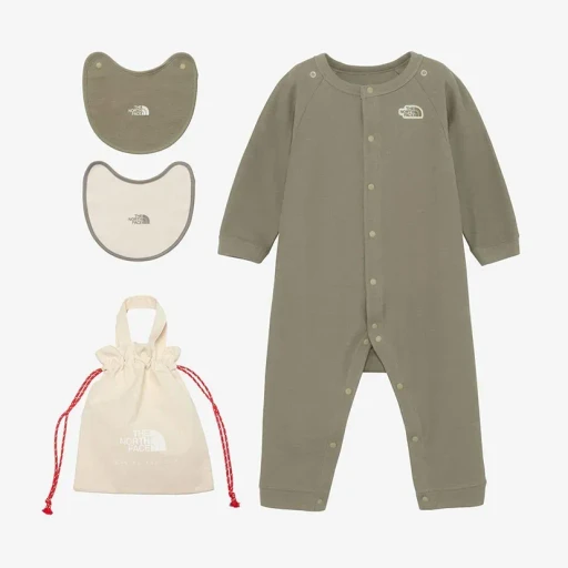 Long Sleeved Rompers & 2P Bib