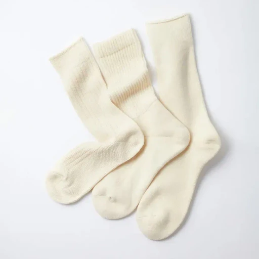 Organic Daily 3 Pack Crew Socks