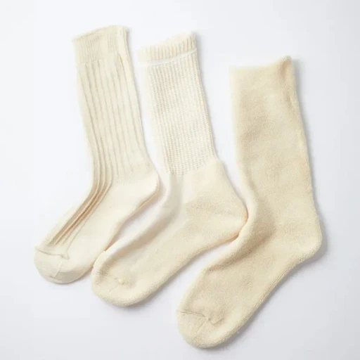 Organic Daily 3 Pack Crew Socks