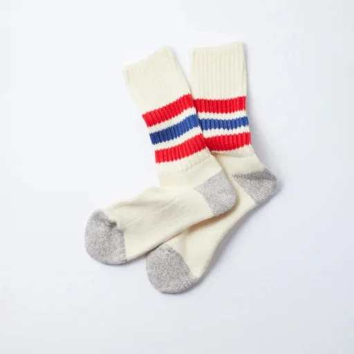 Coarse Ribbed Oldschool Crew Socks