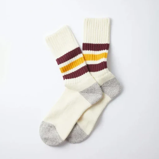 Coarse Ribbed Oldschool Crew Socks