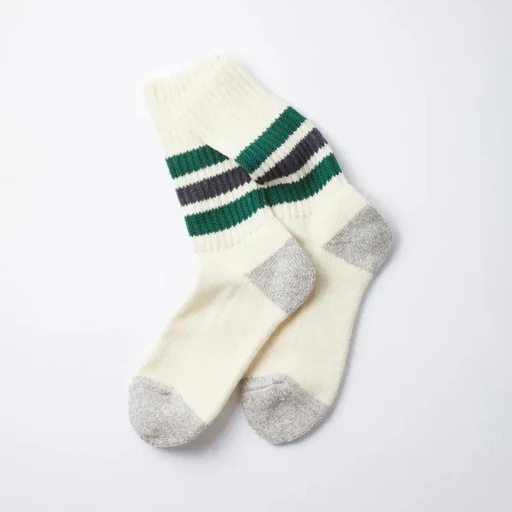 Coarse Ribbed Oldschool Crew Socks