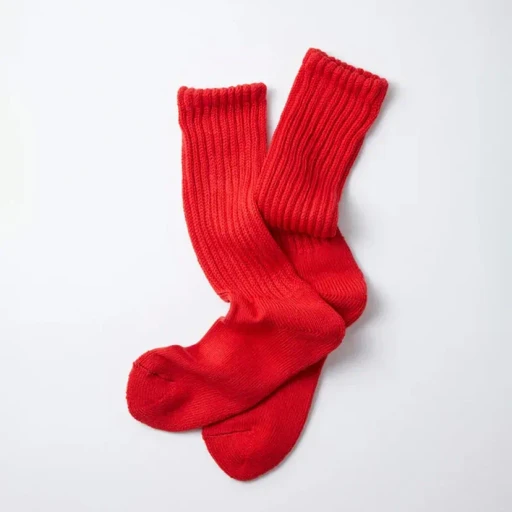 Loose Pile Crew Socks