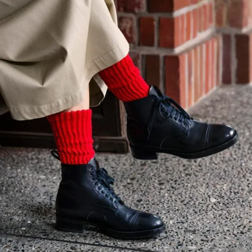 Loose Pile Crew Socks
