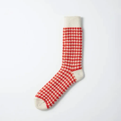 Gingham Check Socks