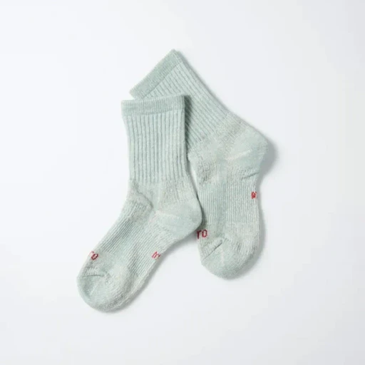 Double Face Mini Crew Socks Organic Cotton