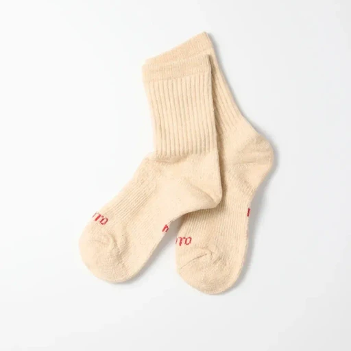 Double Face Mini Crew Socks Organic Cotton