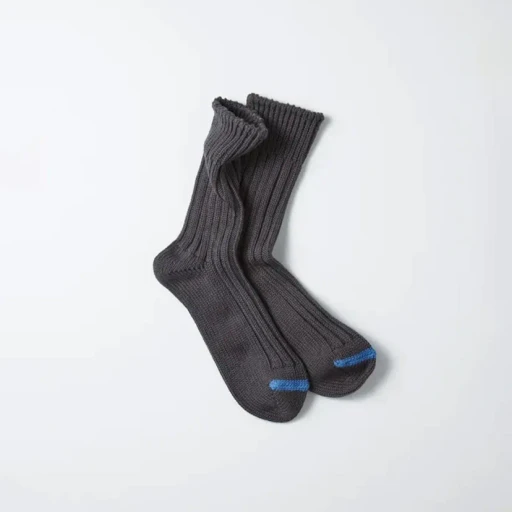 Chunky Ribbed Crew Socks
