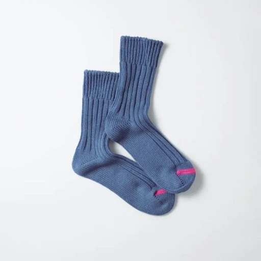 Chunky Ribbed Crew Socks