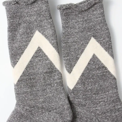 Raffy Sweat Socks Zig Zag