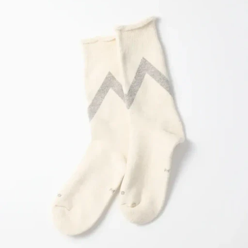 Raffy Sweat Socks Zig Zag
