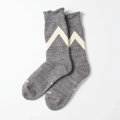 Raffy Sweat Socks Zig Zag