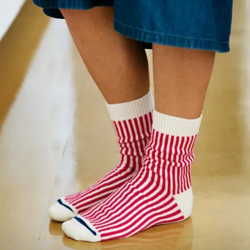 Vertical Stripe Socks